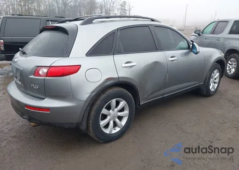 2005 Infiniti Fx35 z USA, uszkodzony, nr VIN JNRAS08W75X218653